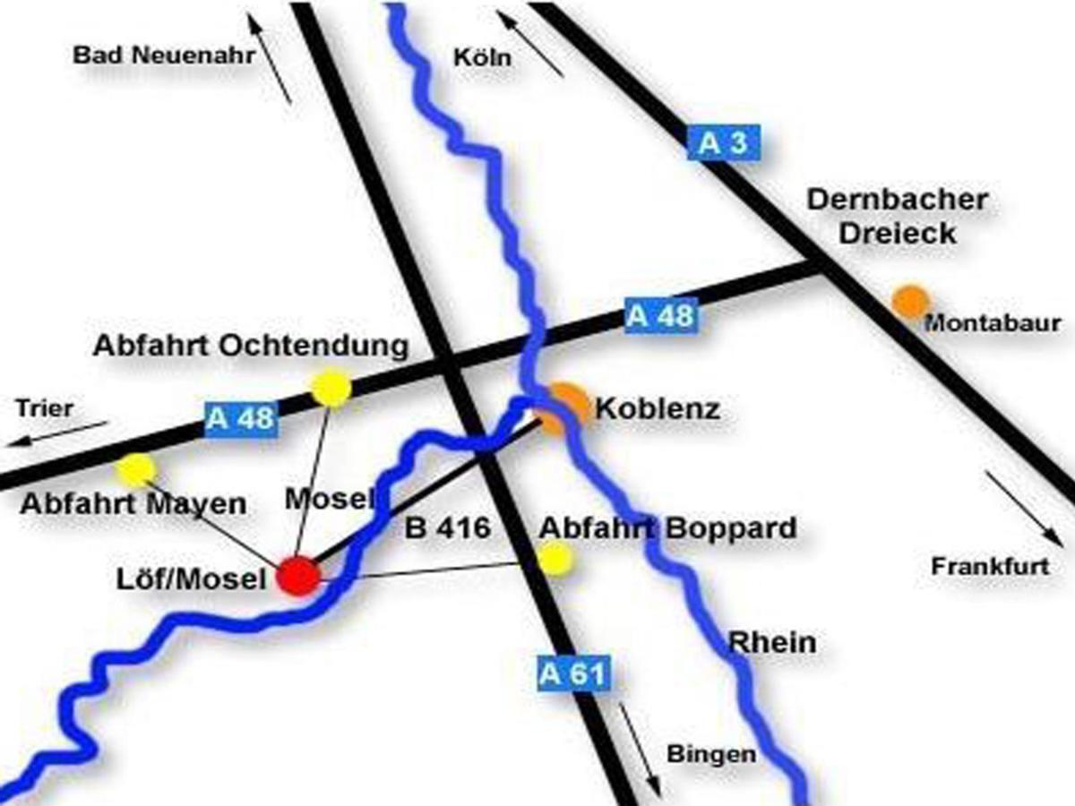 Moselstern Parkhotel Kraehennest Loef Luaran gambar